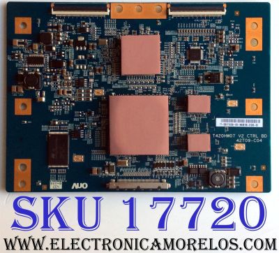 T-CON / INSIGNIA 55.31T12.C06 / T420HW07 V2 / 5531T12C06 / 42T09-C04 / PANEL T315HW05 V.2 / MODELO NS-32E570A11