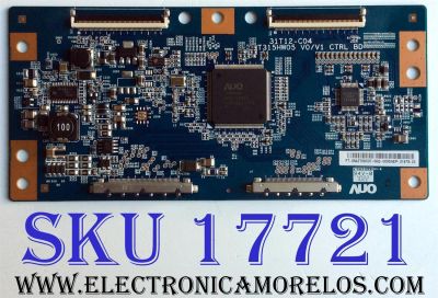 T-CON / SHARP 55.42T09.C07 / 5542T09C07 / T315HW05 V0/V1 / 31T12-C04 / 0940-0000-4120 / PARTE SUSTITUTA 55.46T04.C09 / 5546T04C09 / PANEL T420HW07 V.1 / MODELOS LC-42LE620UT / M420NV / M421NV LAQAGUGM / LE42S704 / 42LE5400-UC.AUSDLNR