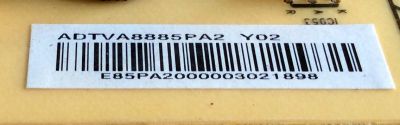 FUENTE DE PODER / SHARP ADTVA8885PA2 / 715G4171-P01-W20-003U / 9JR9900000100 / PANEL T420HW07 V.1 / MODELO LC-42LE620UT - Imagen 2