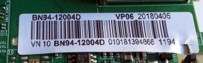 MAIN / SAMSUNG BN94-12004D / BN41-02353C / K058C-042B / BN9412004D / PANEL GJ032BGE-R4 / DISPLAY HV320FHB-N10 / MODELOS UN32J5500 / UN32J5500AFXZA SB48 - Imagen 2