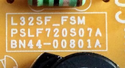 FUENTE DE PODER / SAMSUNG BN44-00801A / L32SF_FSM / BN4400801A / PSLF720S07A / PANEL GJ032BGE-R4 / MODELOS UN32J5500AFXZA SB48 / UN32J5500 / HG32NE690BFXZA FA01 - Imagen 2