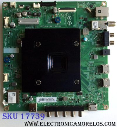 MAIN / VIZIO 756TXHCB0QK035 / 715G9182-M01-B00-005T / XHCB0QK035 / (X)XHCB0QK035050X / 715G9182-M0D-B00-005T / PANEL TPT550U1-QVN05.U REV:S57B0A / MODELOS E55-F1 LTMWWUMU / E55-F1 LTMWWUKU