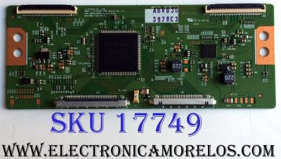 T-CON / LG 6871L-3978C / 6870C-0557A / 3978C / LC650EUF (FH)(M3) / MODELOS 65LX540S-UA / 65LX540S-UA BUSYLJR / 65LX341C-UA / 65LX341C-UA BUSYLJR