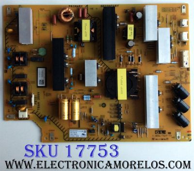 FUENTE DE PODER / SONY 1-474-617-21 / APS-382/B(CH) / 147461721 / 1-894-727-11 / APS-382/B / PANEL S650QF59 V3 / MODELO XBR-65X850C