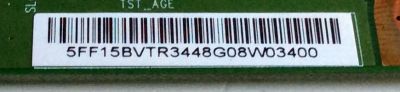 T-CON PARA TV VIZIO / NUMERO DE PARTE 5F.F15B.VTR / V500DK1-CKS1 / E222034 / 14102612 / 5FF15BVT / 5FF15BVTR3448G08W03400 / PANEL TPT500DK1-QS1 REV:SC1A / MODELO P502UI-B1 LTY6RKCR - Imagen 2
