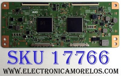 T-CON PARA TV VIZIO / NUMERO DE PARTE 55.55T32.C32 / 5555T32C32 / 55T32 / 55T32 C0S CTRL / PANEL TPT550U1-QVN05.U REV:S59B0A / MODELO P55-F1 / P55-F1 LTMWXHKU