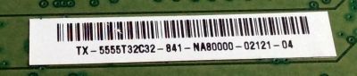 T-CON PARA TV VIZIO / NUMERO DE PARTE 55.55T32.C32 / 5555T32C32 / 55T32 / 55T32 C0S CTRL / PANEL TPT550U1-QVN05.U REV:S59B0A / MODELO P55-F1 / P55-F1 LTMWXHKU - Imagen 2