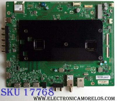 MAIN PARA TV VIZIO / NUMERO DE PARTE 756TXICB0QK008 / XICB0QK008 / 715G9370-M01-B00-005K / 715G9370-M02-B00-005K / 756TXICB0QK0080 / 715G9370-M02-B00-005K / XICB0QK008030X / S1804163341 / PANEL TPT550U1-QVN05.U REV:S59B0A / MODELO P55-F1 / P55-F1 LTMWXHKU