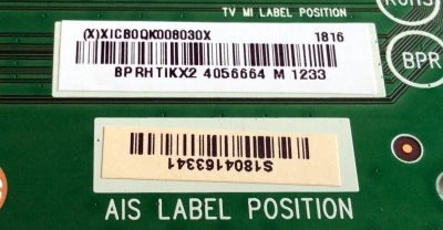 MAIN PARA TV VIZIO / NUMERO DE PARTE 756TXICB0QK008 / XICB0QK008 / 715G9370-M01-B00-005K / 715G9370-M02-B00-005K / 756TXICB0QK0080 / 715G9370-M02-B00-005K / XICB0QK008030X / S1804163341 / PANEL TPT550U1-QVN05.U REV:S59B0A / MODELO P55-F1 / P55-F1 LTMWXHKU - Imagen 2