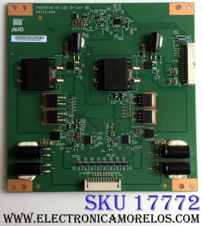 LED DRIVER / INSIGNIA 55.54T04.D03 / T420HF04 V0 / 42T15-D02 / 5554T03D03 / PANEL T546HW04 V.0 / MODELO NS-55E790A12