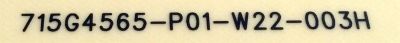 FUENTE DE PODER / INSIGNIA ADTV12417XZX / 12417XZX / 715G4565-P01-W22-003H / PANEL T546HW04 V.0 / MODELO NS-55E790A12 - Imagen 2
