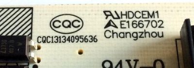 FUENTE DE PODER / HISENSE 218857 / RSAG7.820.6675/ROH / HLL-6070WH / CQC13134095636 / E166702 / PANEL HD650M5U52-TAL1\S1\GM\ROH 219130 / MODELO 65H8050D - Imagen 4