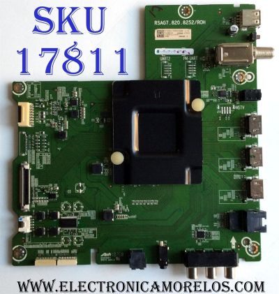 MAIN / HISENSE 231575 / RSAG7.820.8252/ROH / 231561 / 231575B / 231561B / HU50A6100UWR / G1820A8 / 3TE50G1820B9 / PANEL / MODELO 50R6E