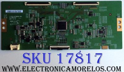T-CON PARA TV HISENSE / NUMERO DE PARTE 44-9771389O / HV750QUBN9D / 44-97713890 / 47-6021224 / C-PCB-HV750QUB-N9D / PANEL´S HD750M7U71-L1 / HD750S3U71-L3B2 / HD750M7U71-L1\S0\GM\ROH / HD750S3U71-L3B2\S0\GM\ROH / MODELOS 75EU8070 / 75R6E1 / 75PFL5604/F7