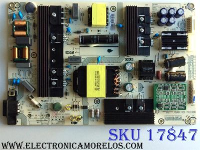 FUENTE DE PODER / HISENSE 228430 / RSAG7.820.7951/ROH / HLL-4066WX / CQC16134139053 /  MODELO  43H8E