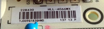 FUENTE DE PODER / HISENSE 228430 / RSAG7.820.7951/ROH / HLL-4066WX / CQC16134139053 /  MODELO  43H8E - Imagen 2