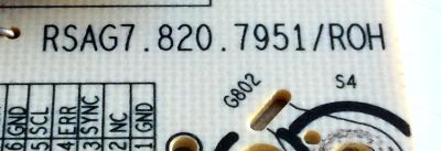 FUENTE DE PODER / HISENSE 228430 / RSAG7.820.7951/ROH / HLL-4066WX / CQC16134139053 /  MODELO  43H8E - Imagen 3