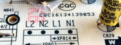 FUENTE DE PODER / HISENSE 228430 / RSAG7.820.7951/ROH / HLL-4066WX / CQC16134139053 /  MODELO  43H8E - Imagen 4