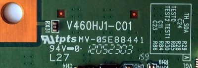 T-CON / APEX 35-D077762 / V460HJ1-C01 / E88441 / PANEL V460HJ1-PE1 / MODELOS LE4643T / ELEFT466 - Imagen 3