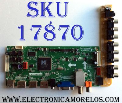 MAIN / APEX L12100237 / T.MS3391.A3B / MSD3391DS-S7 / E193079 / PANEL ST3151A05-1/ MODELO LE3242T