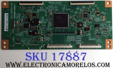 T-CON / PANASONIC 35-D082561 / V420HK1-CS5 / PANEL V420HK1-LE6 REV.C7 / MODELO TC-L42E60