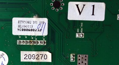 MAIN / SCEPTRE ETV5382 / EBD7.780.665 / HL090113 / VER:0.3 / E232205 / PANEL T460HW02 V.1 / MODELO X46BV-1080P - Imagen 2