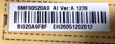 FUENTE DE PODER / INSIGNIA 6MF00520A0 / 569MF0420A / VER:A / E325628 / PANEL LTA460HM03 / MODELO NS-46L240A13 - Imagen 2