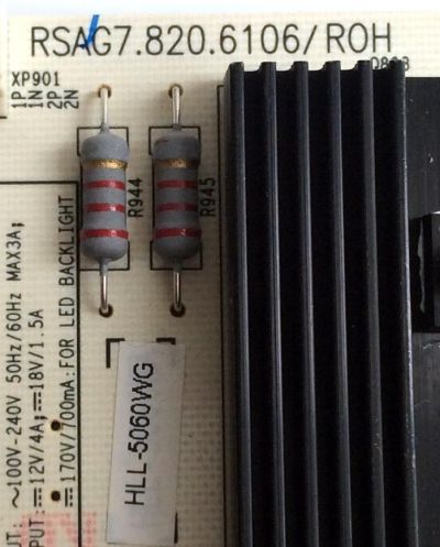 FUENTE DE PODER / INSIGNIA 193347 / RSAG7.820.6106/ROH / HLL-5060WG / E166702 / CQC13134095636 / PANEL HD550DF-B52(020)\S6\GM\ROH / MODELOS NS-55D510NA17 / NS-55D510NA17 REV.A / NS-55D510NA17 REV.B - Imagen 3