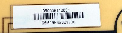 FUENTE DE PODER / SUNBRITE TV 0500-0614-0831 / PSLF331401M / 50006140831 / LC-65UB30U / REV0.6 / PANEL T650QVN06.0 / MODELOS SB-6574UHD / LC-65UB30U - Imagen 3