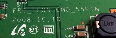 T-CON / SAMSUNG BN81-02391A / FRC_TCON_CMO_55PIN / 35-D038853 / PARTES SUSTITUTAS 35-D041565 / 35-D033224 / 35-D033783 / 35-D034390 / 35-D033784 / 35-D041559 / PANEL V400H1-LH3 REV.C1 / MODELOS LN40B610A5FXZA / LN40B630N1FXZA / MAS MODELOS EN DESCRIPCION - Imagen 2