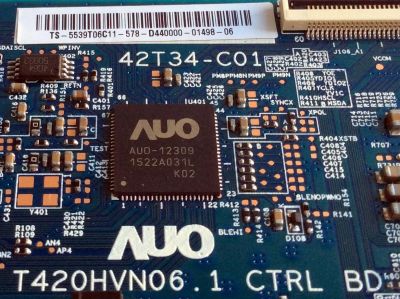 T-CON / LYNX 55.39T06.C11 / T420HVN06.1 / 5539T06C11 / PANEL V390HJ1-LE1 REV.C1 / MODELO 39" - Imagen 2