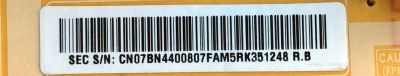 FUENTE DE PODER PARA TV SAMSUNG / NUMERO DE PARTE BN44-00807F / BN4400807F / L55S6R_MHS / MODELOS UN49MU / UA49MU / UE49MU / UN50MU / UE50MU / UA50MU / UN55MU / UE55MU / UA55MU / MAS MODELOS EN DESCRIPCION - Imagen 3