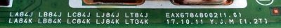 MAIN / LG EBU64644606 / EAX67848002 (1.0) / EAX67848002 / 64644606/ PANEL NC430DUE-AAFX1 / DISPLAY LC430DUY(SH)(A3) / MODELOS 43LK5700PUA.AUSWLJM /43LK5700PUA - Imagen 3