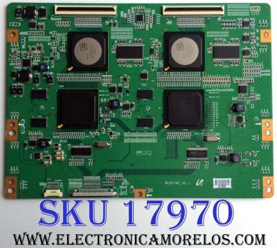 T-CON / SAMSUNG BN81-03706A / READING_V0.1 / 3193D / PARTES SUSTITUTAS LJ94-03419A / LJ94-03421A / LJ94-03420A / PANEL LTF460HG06 / MODELO UN46B8000XFXZA