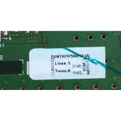 T-CON / SHARP DUNTKF975FM12 / F975FM12 / XF975WJN3 / QKITPF975WJN1 / QPWBXF975WJN1 / DUNTKF975WE12 / PANEL LK800D3GW10Z / MODELOS LC-80LE632U / LC-80LE633U / LC-90LE745U - Imagen 2