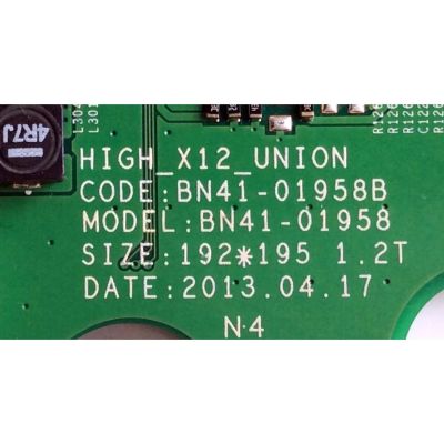 MAIN PARA TV SAMSUNG NUMERO DEPARTE BN94-06554N / BN41-01958B / BN97-07704A / PANEL CY-HF500CSA-B2 / DISPLAY T500HVN05.1 / MODELOS UN50F6300AFXZA AH03 / UN50F6300AFXZA - Imagen 3