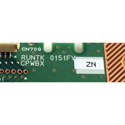 T-CON / SHARP RUNTK0151FVZN / CPWBX0151FVZN / E88441 / PANEL JE601R3HA40Z / MODELOS BLC-60UE30U / LC58Q7370U - Imagen 3