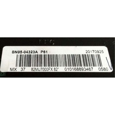 T-CON / SAMSUNG BN95-04323A / BN41-02573B / BN97-13220A / PANEL CY-SM082FLLV7H JW39 / MODELOS UN82MU8000 / UN82MU8000FXZA FB02 - Imagen 3