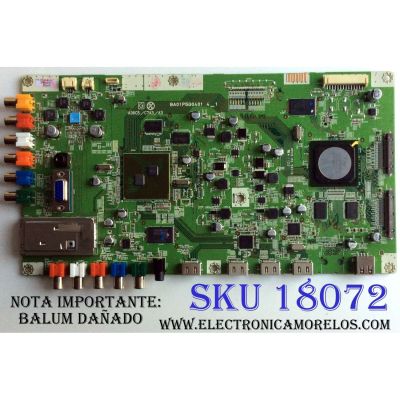 MAIN / PHILIPS A01R7MMA-004-DM / BA01P5G0401 4_1 / A01R7UZ / PANEL LTA550HJ02-F02 / MODELO 55PFL7505D/F7