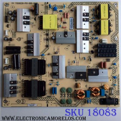 FUENTE DE PODER / VIZIO ADTVH1835AAR / 715G9228-P01-000-003S / 715G9228-P02-000-003S /  A1804118035 / VH1835AAR / PANEL T650QVF09.1 / MODELOS P65-F1 / P65-F1 LTMAXIKU