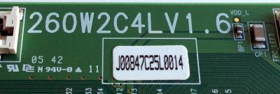 T-CON / SAMSUNG LJ94-00847C / 260W2C4LV1.6 / 00847C / PANEL´S LTA260W2-L11 / LTA260W2-L01 / SAMSUNG LE26R41BDX/XEU - Imagen 2