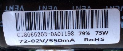 MAIN / FUENTE (COMBO) / ONN 8142122352001 / TP.MS3553.PB801 / HV430FHB-N10 / ONC18TV001 / 0NC18TV001 / C18065203 / PANEL CN430CN6210 / DISPLAY HV430FHB-N10 / MODELO ONC18TV001 / MODELO DE  43'' - Imagen 2