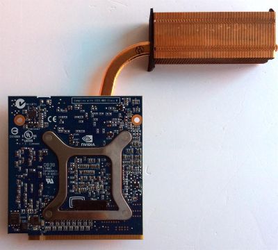 TARJETA DE GRAFICOS / HP 489548-001 / TS-M-8V01C / 17002 / P616 / REV: M03 / MODELO IQ506 - Imagen 3