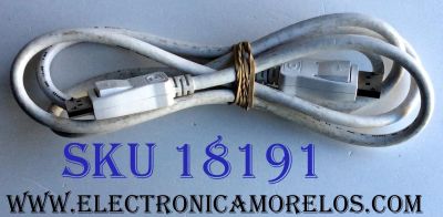 CABLE ONE CONNECT PARA CAJA DE TV / SAMSUNG HOTRON E246588 AWM STYLE 20276 VW-1 80ºC 30V / E246588 AWM I/II A/B 80ºC 30V FT1 DisplayPort / CABLE 60" 152 1/2 CM DE LARGO