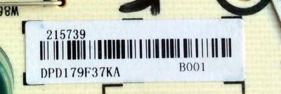 FUENTE DE PODER / HISENSE 215739 / RSAG7.820.7433/ROH / HLL-4860WG / E166702 / CQC13134095636 - Imagen 4