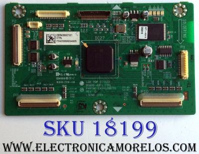 MAIN LOGICA / EBR43992101 / EAX41288701 / 42F1_CTRL / E241819 / PANEL PDP42F1T000 / MODELO SLP-4277