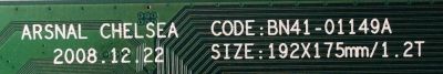 MAIN / SAMSUNG BN94-02597E / BN41-01149A / BN97-03117E / PANEL LTF460HF06 A04 / MODELOS LN46B630N1F / LN46B630N1FXZA SS02 - Imagen 3