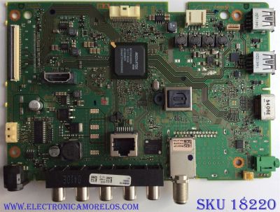 MAIN / SONY A-2066-937-B / 1-894-094-22 / 173534122 / A2066937B 597G / S100004SS2051-12 / PANEL LTF320AP08 A08 / MODELO KDL-32R500C