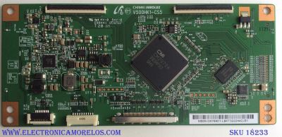 T-CON / COBY 35-D076901 / V500HK1-CS5 / E88441 / PANEL`S V500HK1-LS5 REV.C9 / V500HK1-LS5 REV.C7 / MODELOS LEDTV5028 / 50K316DW