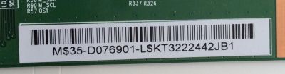 T-CON / COBY 35-D076901 / V500HK1-CS5 / E88441 / PANEL`S V500HK1-LS5 REV.C9 / V500HK1-LS5 REV.C7 / MODELOS LEDTV5028 / 50K316DW - Imagen 2